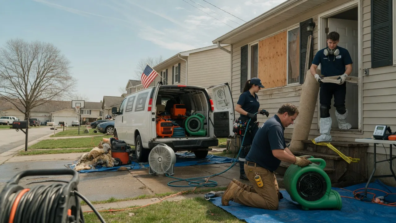 Water Damage Restoration in Fairfield, ME near me